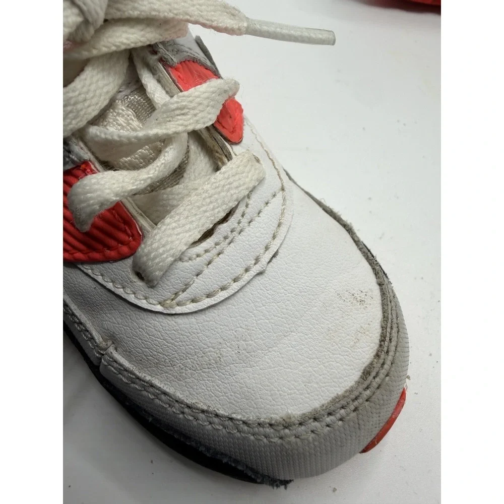 Nike Air Max 90 Infrared 408110-137 Toddler Size 6C Pre-Owned No Box